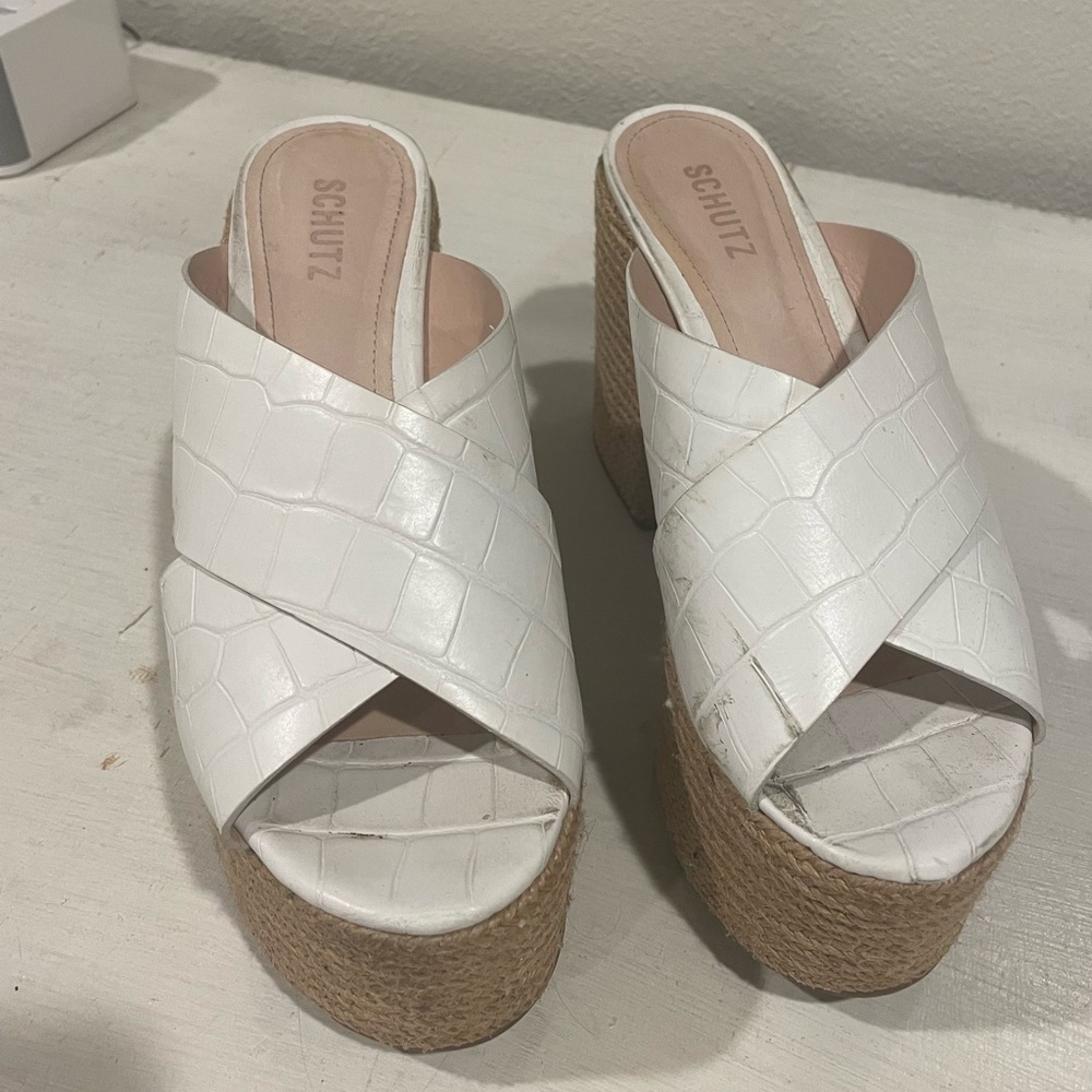 Schutz platform shoes